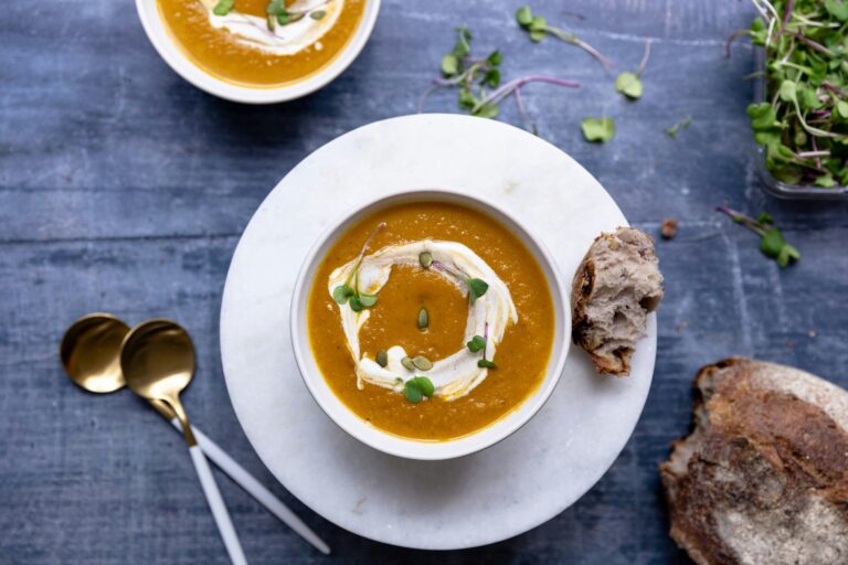 Jerk Spiced Butternut Squash Soup